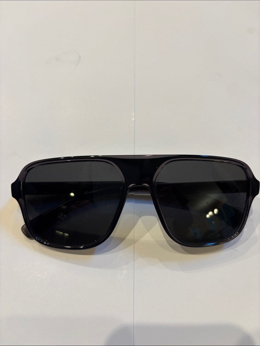 Dolce & Gabbana Black Frame Sunglasses with Dark Tinted Lenses